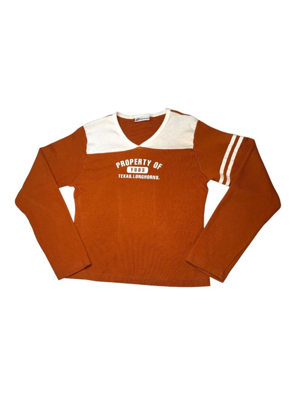 Women’s University of Texas Longhorns Burnt Orange Fan Jersey, Long Sleeve, Size